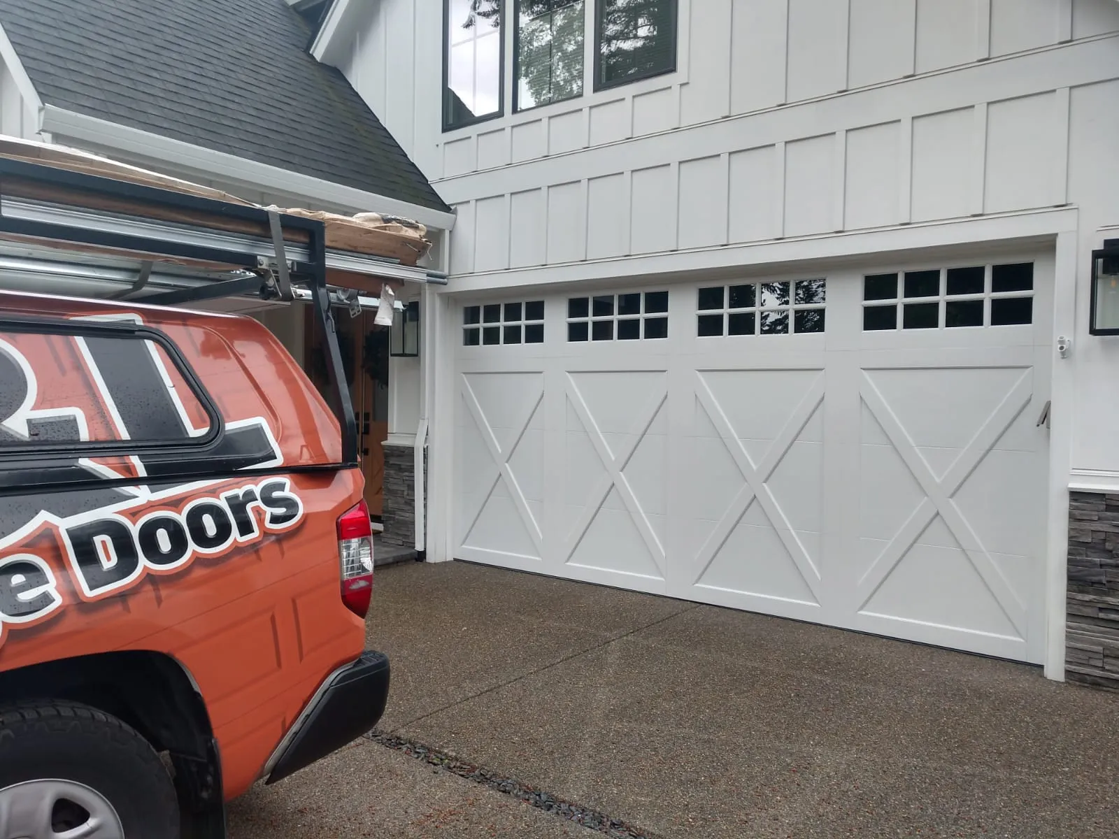 New Door Installation in Salem, OR by D&L Garage Doors
